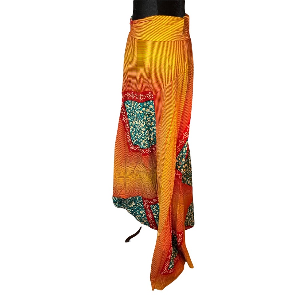 Rahyma African High Low Maxi Skirt NWT Juneteenth